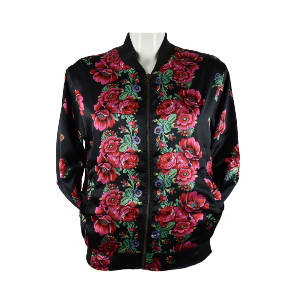 Veste courte Imprimé Fleur