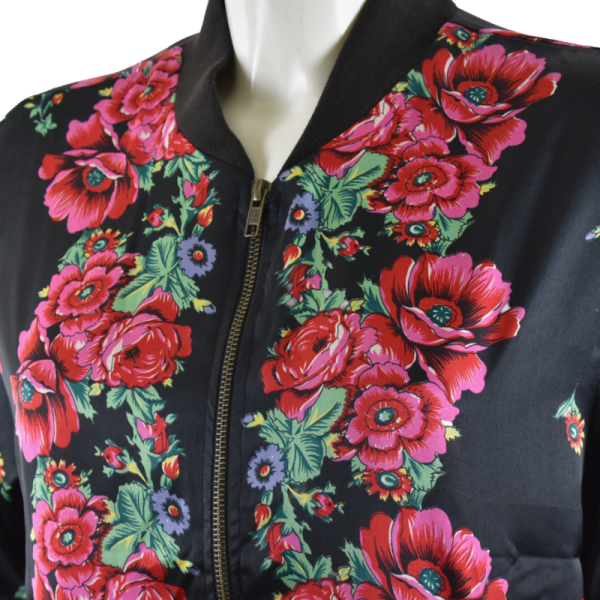 Veste courte Imprimé Fleur