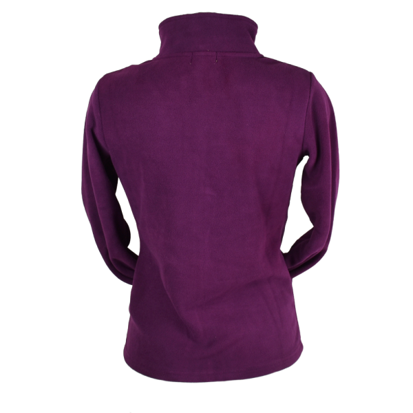 Sweat Polaire Brodé Murki Mauve