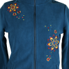 Sweat Polaire Brodé Murki Bleu