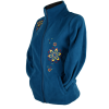 Sweat Polaire Brodé Murki Bleu