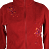 Sweat Polaire Brodé Murki Rouge