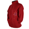 Sweat Polaire Brodé Murki Rouge