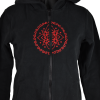 Sweat Capuche Polaire Brodé Balud Noir