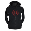 Sweat Capuche Polaire Brodé Balud Noir