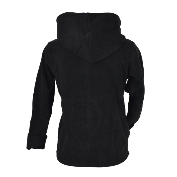 Sweat Capuche Polaire Brodé Balud Noir