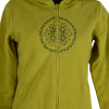 Sweat Capuche Polaire Brodé Balud Anis