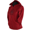 Sweat Capuche Polaire Brodé Balud Bordeaux