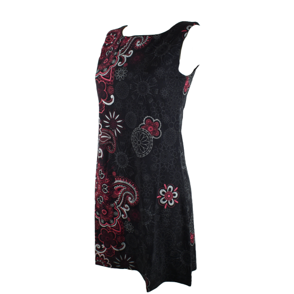 Robe Courte jersey Irapa Bordeaux