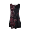 Robe Courte jersey Irapa Bordeaux