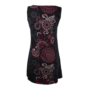 Robe Courte jersey Irapa Bordeaux