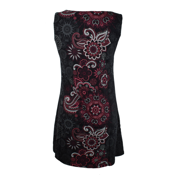 Robe Courte jersey Irapa Bordeaux