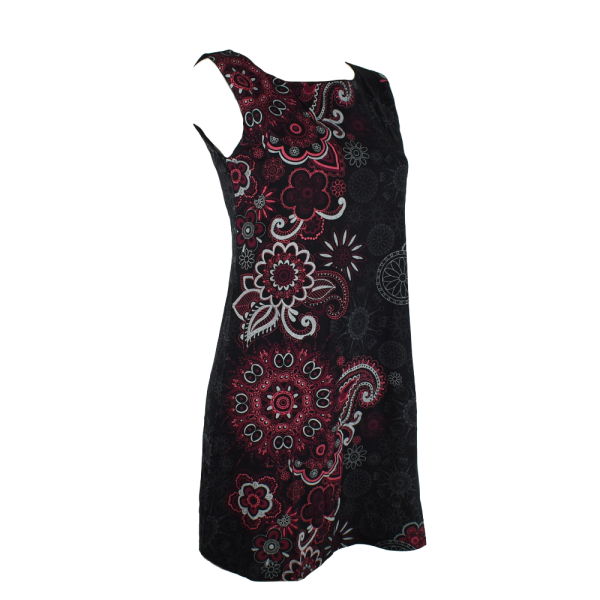 Robe Courte jersey Irapa Bordeaux