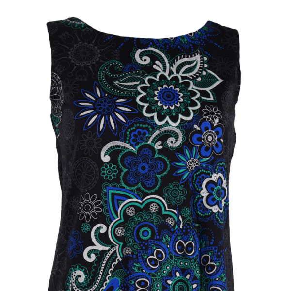 Robe Courte jersey Irapa Bleu