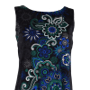 Robe Courte jersey Irapa Bleu