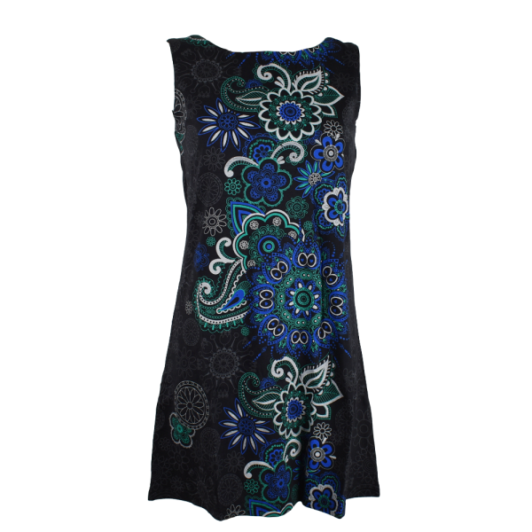 Robe Courte jersey Irapa Bleu