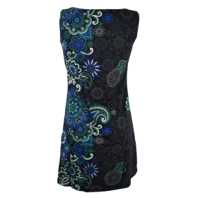 Robe Courte jersey Irapa Bleu