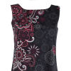 Robe Courte jersey Irapa Bordeaux