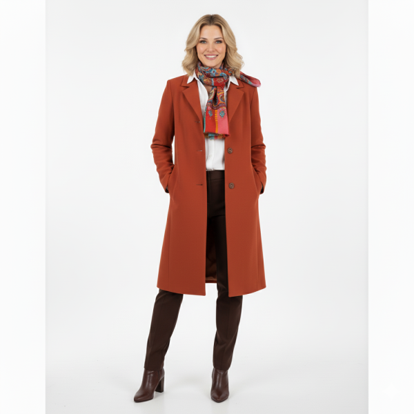 Foulard Shala Laine et Soie Motif Cachemire