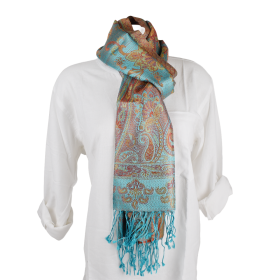 Écharpe en Soie Kalgur