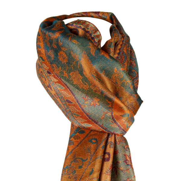 Écharpe en Soie Kalgur