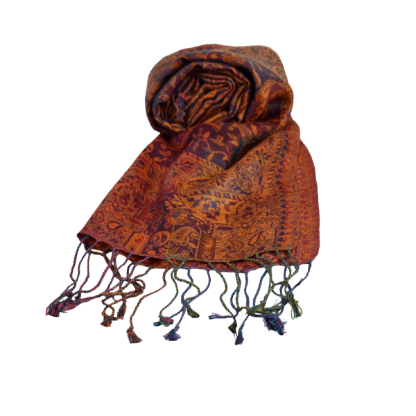 Écharpe Courte Galsar Tramage en Soie