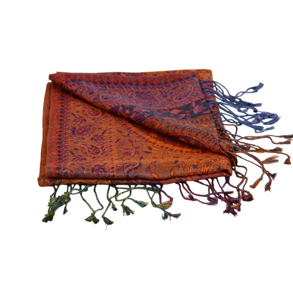 Écharpe Courte Galsar Tramage en Soie