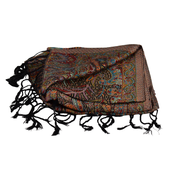 Écharpe Courte Galsar Tramage en Soie