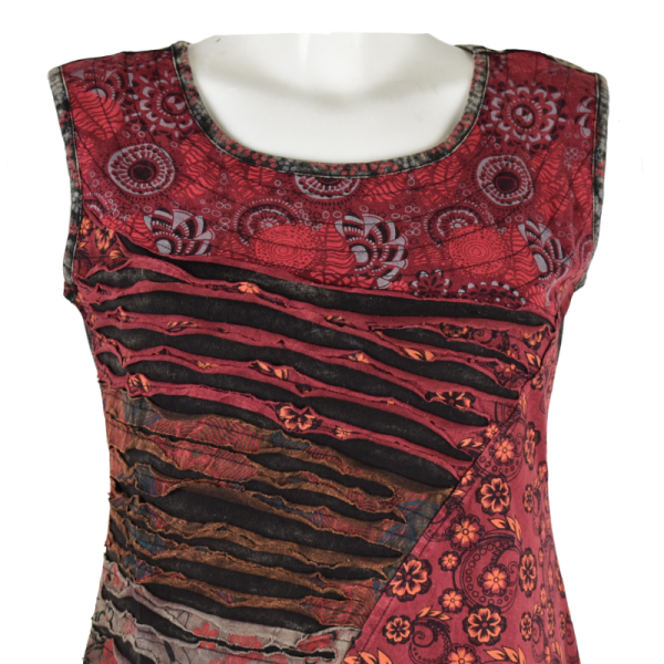 Robe Courte Coupé Cousu Odisha