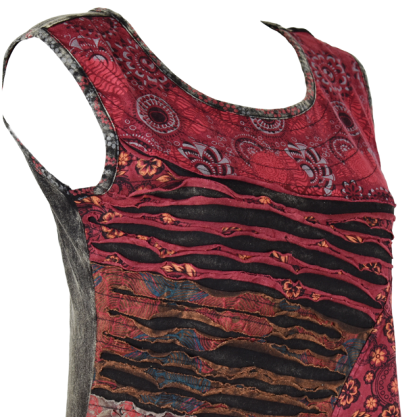 Robe Courte Coupé Cousu Odisha