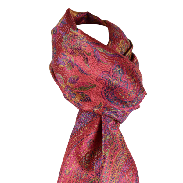 Écharpe Courte Galsar Tramage en Soie