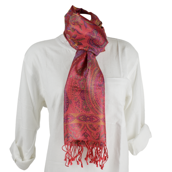 Écharpe Courte Galsar Tramage en Soie