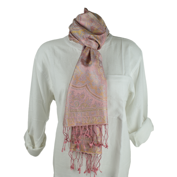 Écharpe Courte Galsar Tramage en Soie