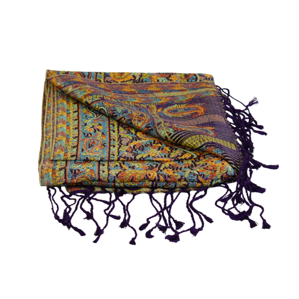 Écharpe Courte Galsar Tramage en Soie