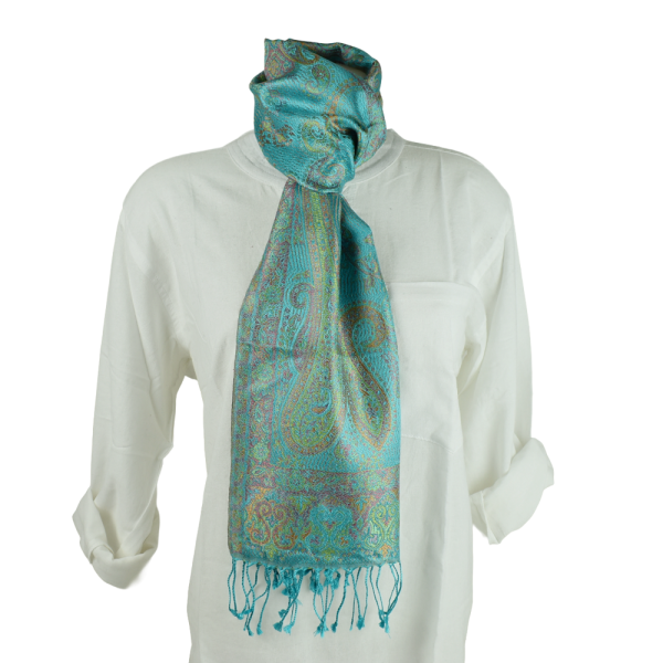 Écharpe Courte Galsar Tramage en Soie