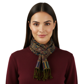 Écharpe Limma courte 100% Laine