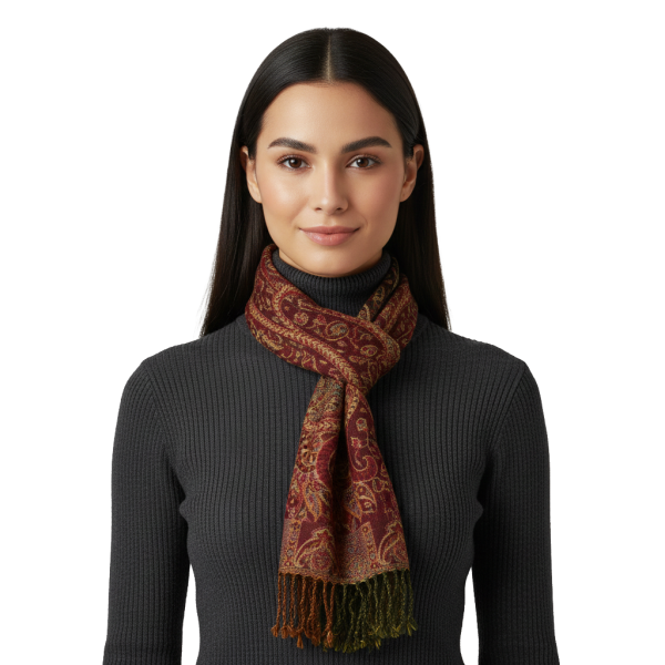 Écharpe Limma courte 100% Laine