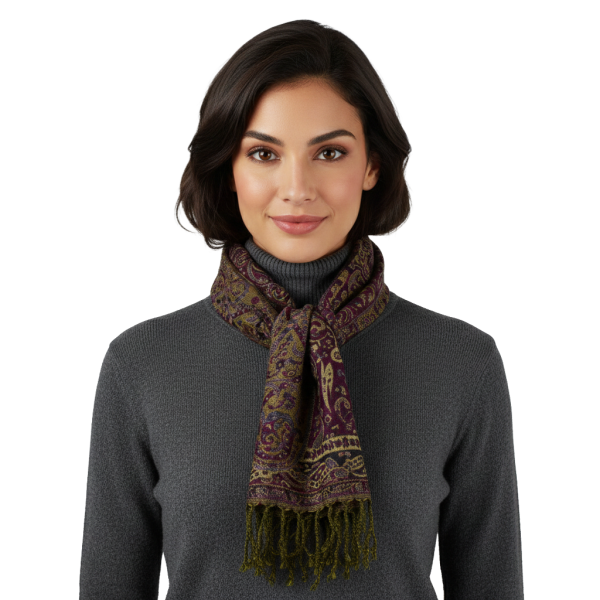 Écharpe Limma courte 100% Laine