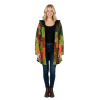 Manteau Femme Damak patchwork imprimé Ethnique