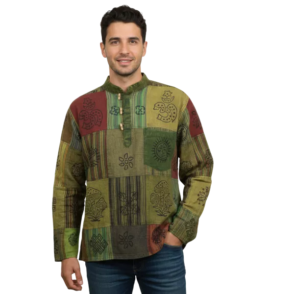 Chemise Homme Katouli Col Vert