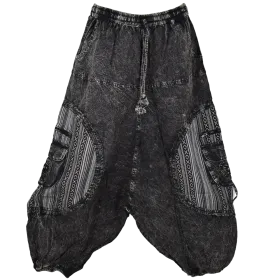 Sarouel Bohème Tie-Dye Shivna Noir