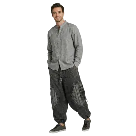 Sarouel Bohème Tie-Dye Shivna Noir