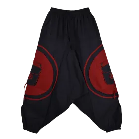 Sarouel Artisanal du Népal – Design "Spirale" & Multi-Poches