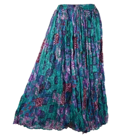 Jupe Longue Coton Indien Imprimé Belad