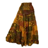 Jupe Longue 2 en 1 Patchwork Hippie