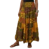 Jupe Longue 2 en 1 Patchwork Hippie