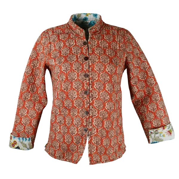 Veste Matelassée Réversible en Coton "Double Face"