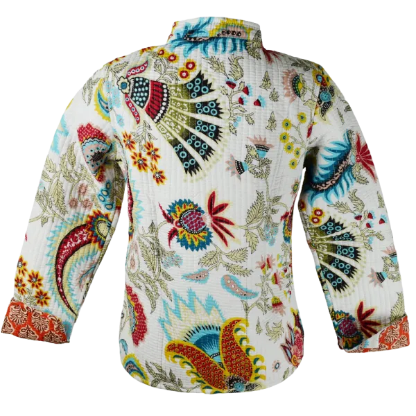 Veste Matelassée Réversible en Coton "Double Face"