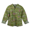 Veste Matelassée Réversible "Jardin d'Anis & Géométrie Olive"