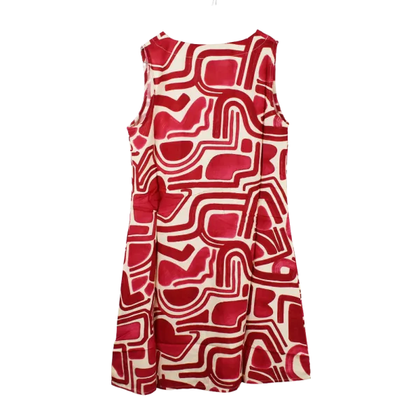 Robe Courte en Viscose "Éclat Graphique"